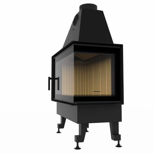 Камінна топка M-FIRE 80 кутова права (17kW) m-fire80r фото