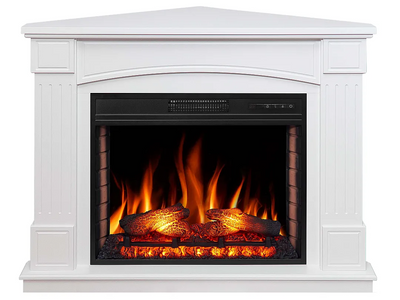 Електрокамін кутовий ArtiFlame Boston Corner AF28S білий Boston Corner AF28S WT фото