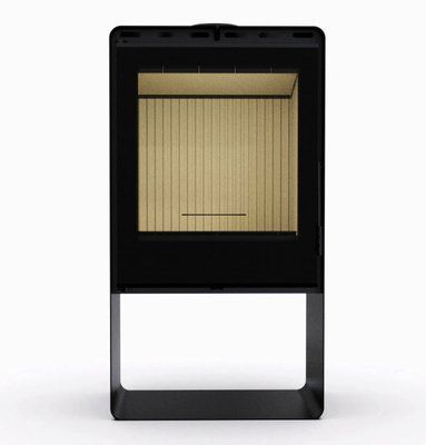 Печь стальная M-Fire Santorini з дровником (12kW) m-fire12 фото