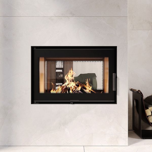 Камінна топка M-FIRE 80 тунель (14kW) mfire80t фото