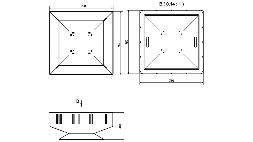 Садовая горелка QUADRUM Kratki QUADRUM фото