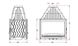 Каминная топка INVICTA 700 Double face 927844 фото 3