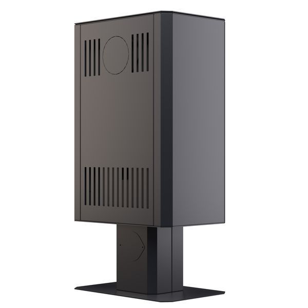Стальная печь BOKAR Aston FD 4380 ( 9,0 кв ) black ceramatex BOKAR Aston FD 4380 ( 9,0 кв ) black ceramatex фото