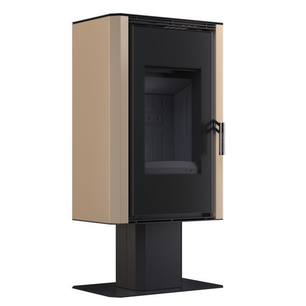 Стальная печь BOKAR Aston FD 4380 ( 9,0 кв ) black ceramatex BOKAR Aston FD 4380 ( 9,0 кв ) black ceramatex фото