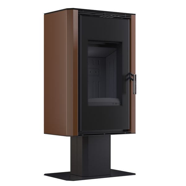 Стальная печь BOKAR Aston FD 4380 ( 9,0 кв ) black ceramatex BOKAR Aston FD 4380 ( 9,0 кв ) black ceramatex фото