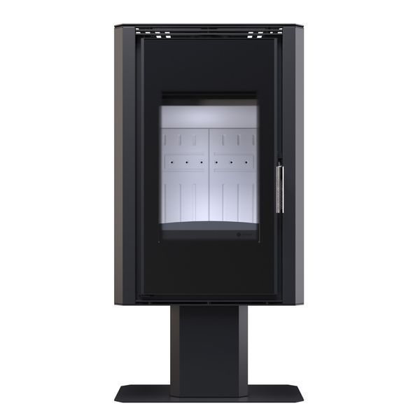Сталева піч BOKAR Aston FD 4380 ( 9,0 кв ) white ceramatex BOKAR Aston FD 4380 ( 9,0 кв ) white ceramatex фото