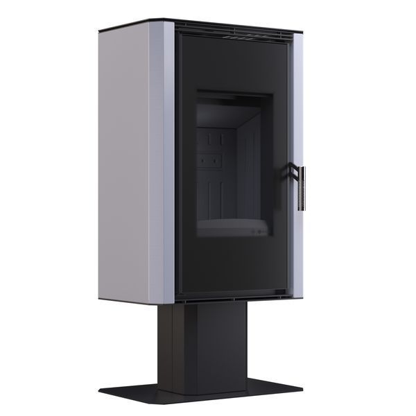 Сталева піч BOKAR Aston FD 4380 ( 9,0 кв ) white ceramatex BOKAR Aston FD 4380 ( 9,0 кв ) white ceramatex фото