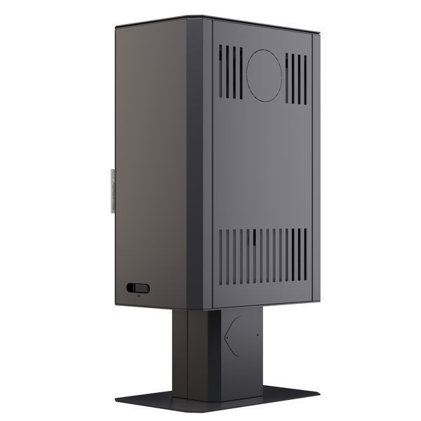 Сталева піч BOKAR Aston FD 4380 ( 9,0 кв ) white ceramatex BOKAR Aston FD 4380 ( 9,0 кв ) white ceramatex фото