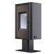 Сталева піч BOKAR Aston FD 4380 ( 9,0 кв ) white ceramatex BOKAR Aston FD 4380 ( 9,0 кв ) white ceramatex фото 8