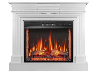Електрокамін ArtiFlame Lester AF28S білий Lester AF28S WT фото