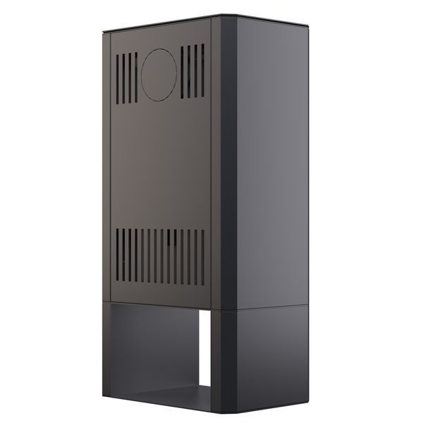 Сталева піч BOKAR Aston WD 4380 ( 9,0 кв ) white ceramatex BOKAR Aston WD 4380 ( 9,0 кв ) white ceramatex фото