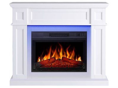 Электрокамин ArtiFlame Linz AF23S белый с LED подсветкой  Linz AF23S WT фото