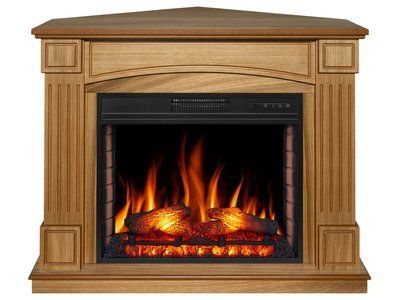 Електрокамін універсальний 2в1 ArtiFlame Boston AF28S світлий дуб Boston AF28S UNI LO фото