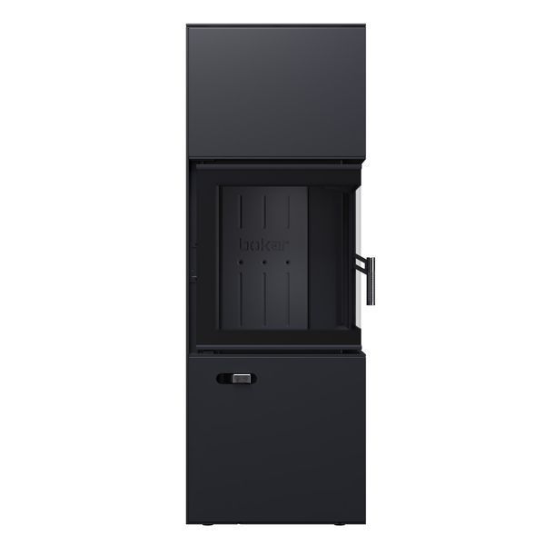 Сталева піч BOKAR Forum (9,2 kW) Black Ceramtex BOKAR Forum (9,2 kW) Black Ceramtex фото