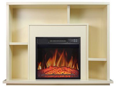 Электрокамин ArtiFlame Binn AF18 слоновая кость Binn AF18 I фото