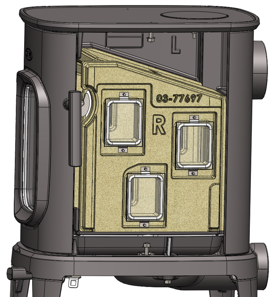 Чавунна піч Dovre SAGA 107 SAGA 107 фото