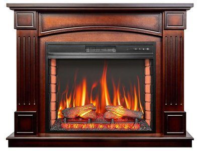 Електрокамін ArtiFlame Boston AF28S махагон коричневий антик Boston AF28S MBA фото