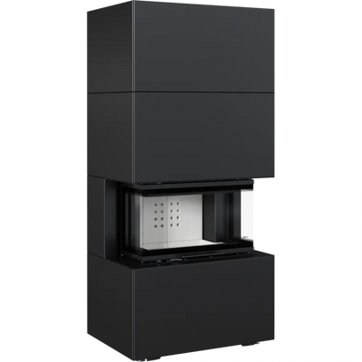 Камин Kratki NBC 7 в корпусе HOME EASY BOX стальной - черный HOME/EASY/BOX/BLACK фото