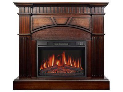 Електрокамін ArtiFlame York AF23S махагон коричневий антик York AF23S MBA фото