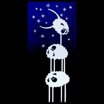 Металлокерамический дизайн-обогреватель UDEN-700 "Овечки-акробаты" 552595562 фото