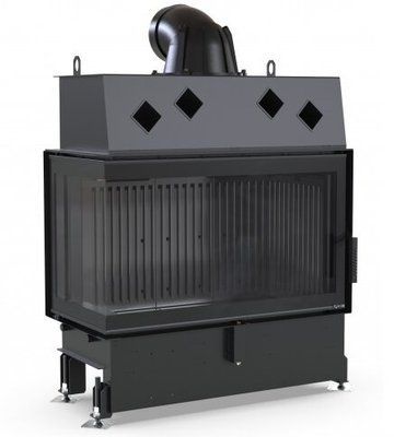 Каминная топка XF-Corner L 900 graphite 55712 фото