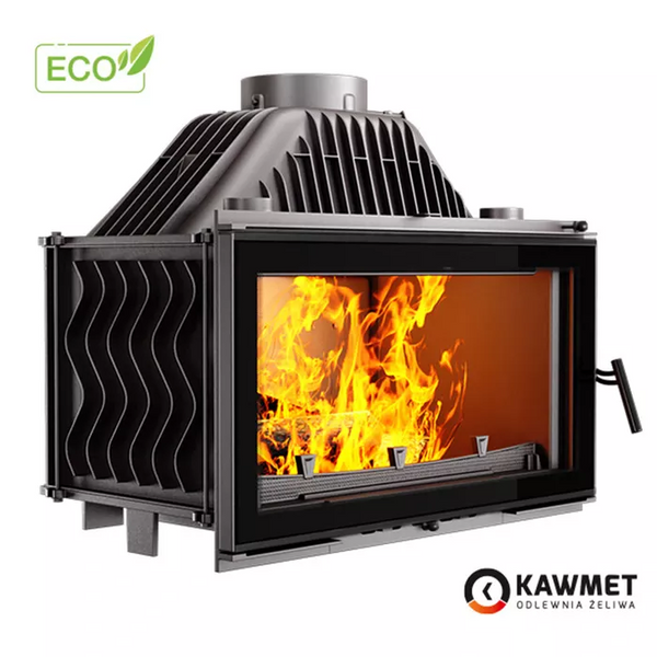 Каминная топка KAWMET W16 Black (13.5 kW) W16 13,5kW BL/ECO фото