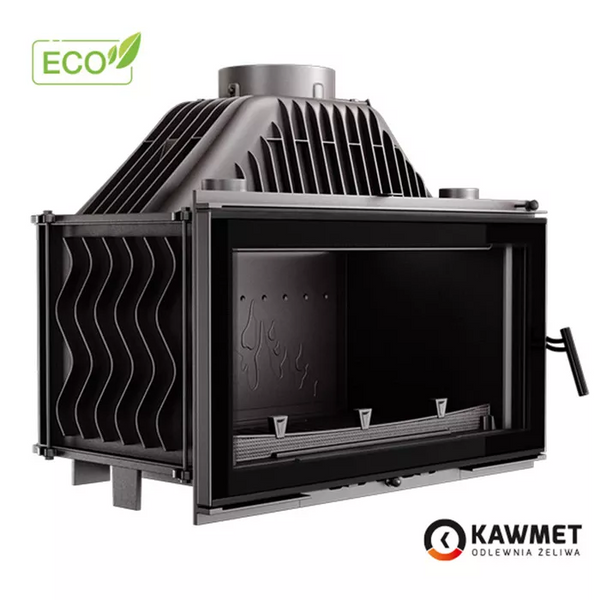 Каминная топка KAWMET W16 Black (13.5 kW) W16 13,5kW BL/ECO фото