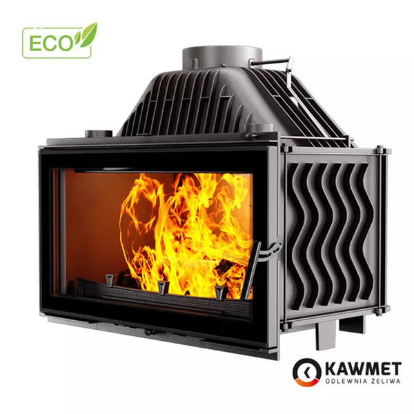Каминная топка KAWMET W16 Black (13.5 kW) W16 13,5kW BL/ECO фото