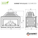 Каминная топка KAWMET W16 Black (13.5 kW) W16 13,5kW BL/ECO фото 10