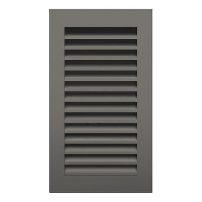 Вентиляционная решетка для камина SAVEN Hide Vertical 30x17 графитовая HV/30/17/G фото