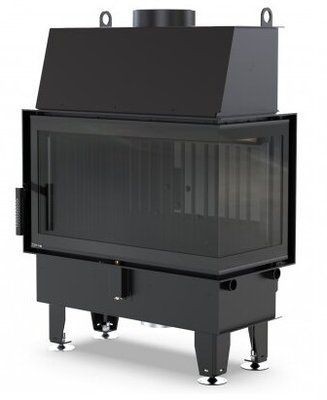 Каминная топка XF- Corner R 800 Slim graphite 55724 фото