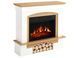 Електрокамін ArtiFlame Woodley AF23S білий / дуб натуральний Woodley AF23S WT/NO фото 2