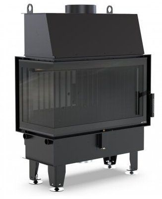 Каминная топка XF- Corner L 800 Slim graphite 55726 фото