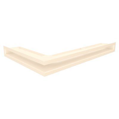 Вентиляционная решетка для камина 60х600х400 SAVEN Loft Angle угловая правая кремовая Loft/NP/6/60/40/С фото