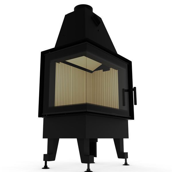 Камінна топка M-FIRE 60 кутова ліва (14kW) m-fire60l фото