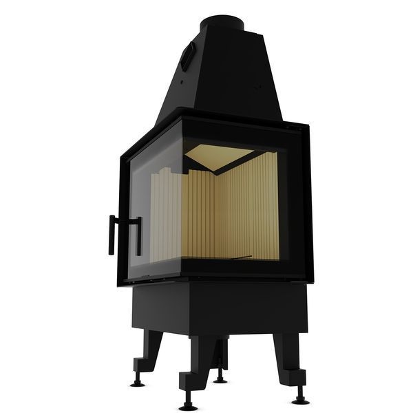 Камінна топка M-FIRE 60 кутова права (14kW) m-fire60r фото