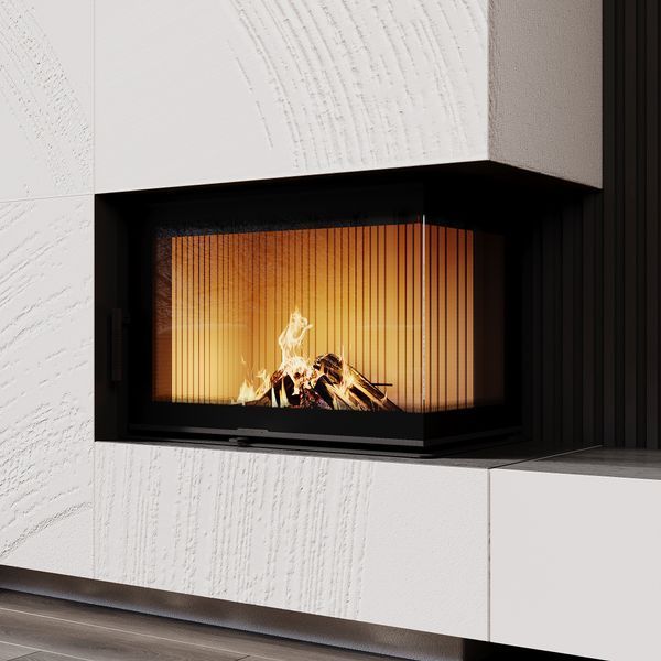 Каминная топка M-FIRE 70 угловая правая (15kW) m-fire70p фото