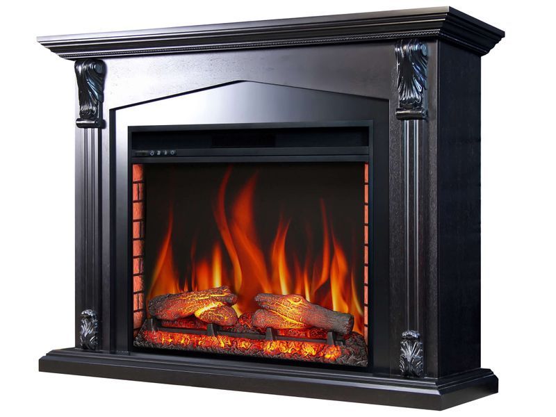 Електрокамін ArtiFlame Praga AF33 венге Praga AF33 W фото